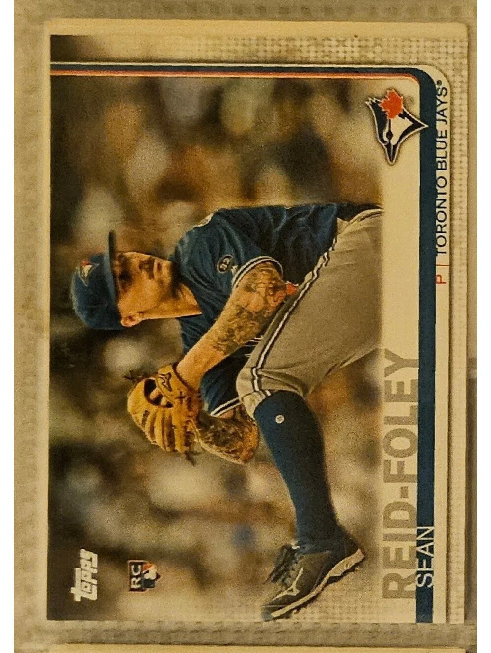 2019 Topps #134 - Sean Reid-Foley - Toronto Blue Jays